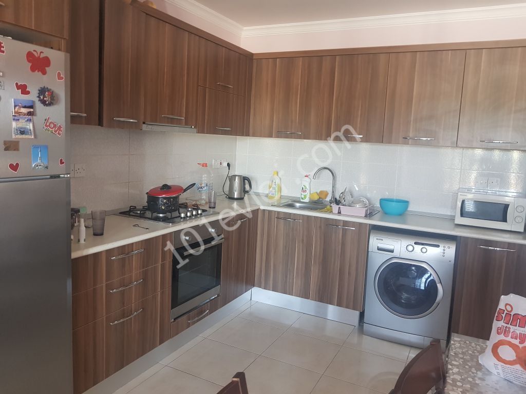 Mağusa Kalilantta kiralık full eşyalı 2+1 daire