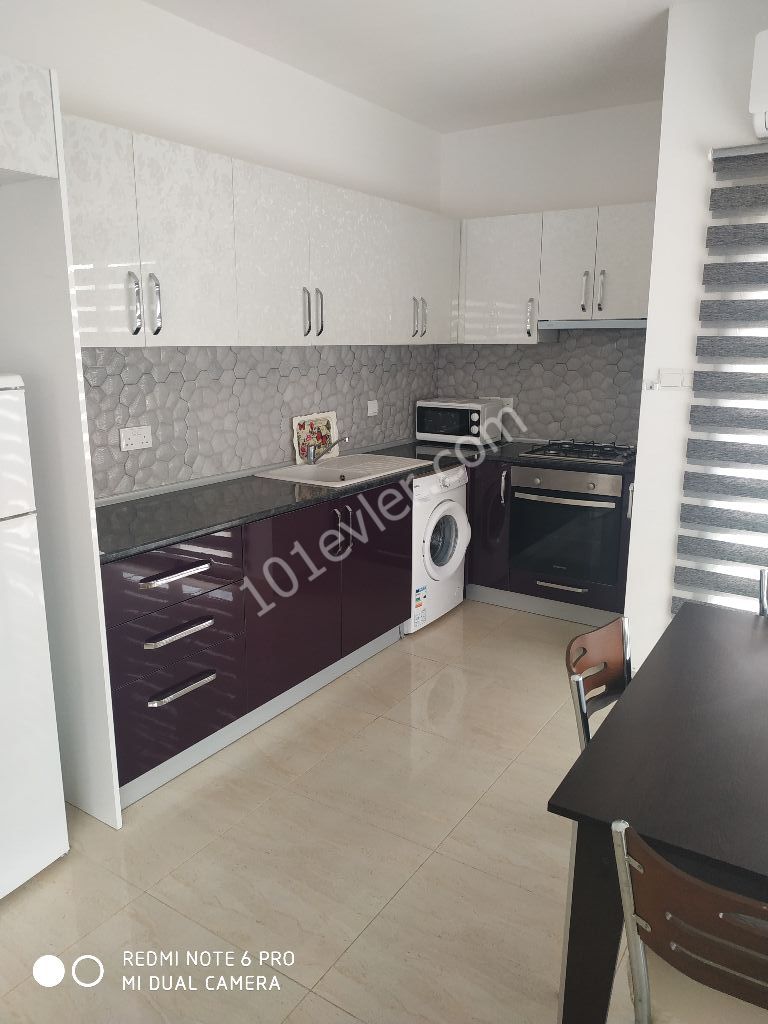 Mağusa merkezde 1+1 eşyalı daire