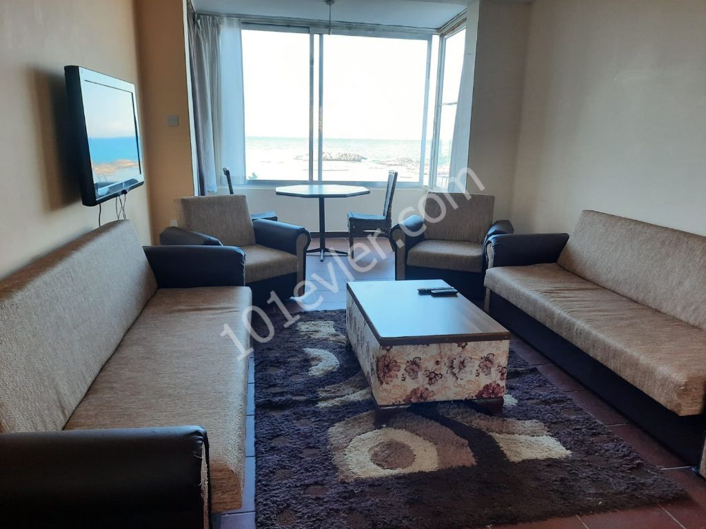 2+ 1 year rental apartment with sea view, overlooking the sea in Magusa ** 