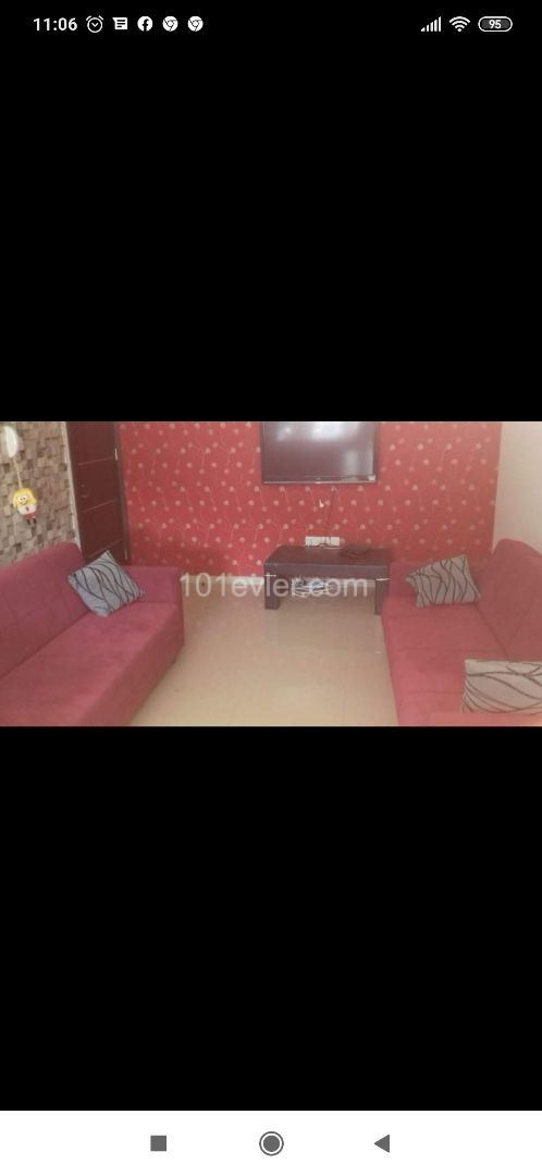 Mağusa tuzla bölgesinde 2+1 esyalı daire