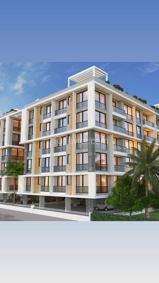 Luxurious 2+1 flats for sale in Iskele Longbeach with 36 months 0 interest rate at the project stage ** 