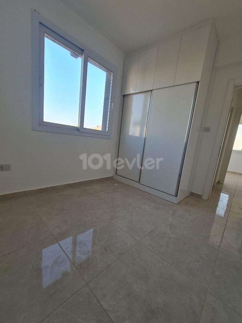 Furnitureless brand new 2+1 apartment for rent in canakkale area of Famagusta