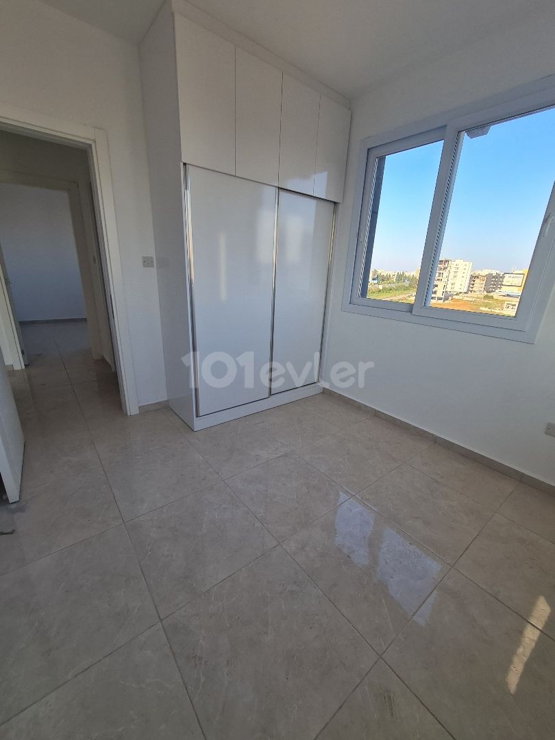 Furnitureless brand new 2+1 apartment for rent in canakkale area of Famagusta