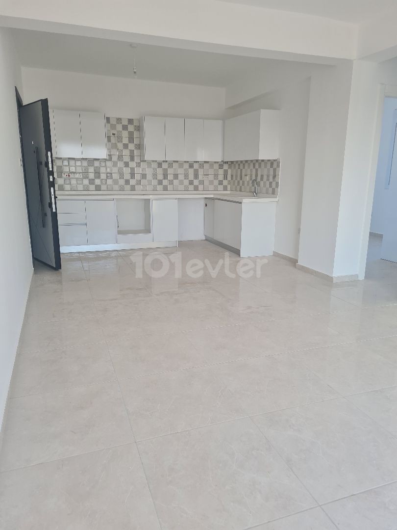 Furnitureless brand new 2+1 apartment for rent in canakkale area of Famagusta