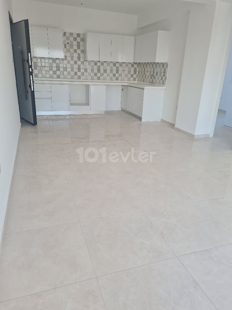 Furnitureless brand new 2+1 apartment for rent in canakkale area of Famagusta