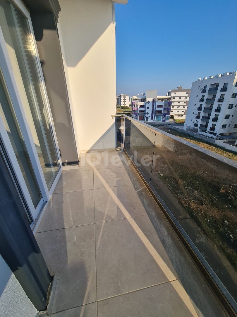 Furnitureless brand new 2+1 apartment for rent in canakkale area of Famagusta