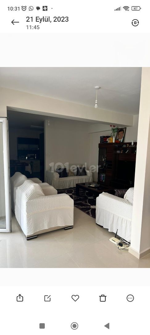 Alasya parkta full eşyalı kiralık 3+1