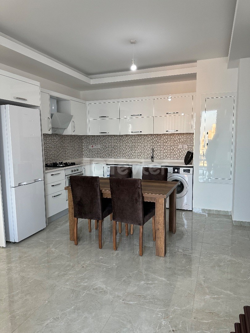 Fully luxury furnished 2+1 brand new flats for rent in Iskele Long beach
