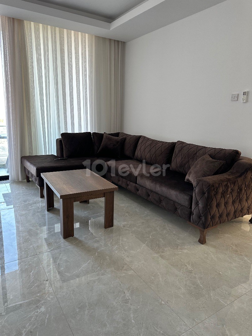 Fully luxury furnished 2+1 brand new flats for rent in Iskele Long beach