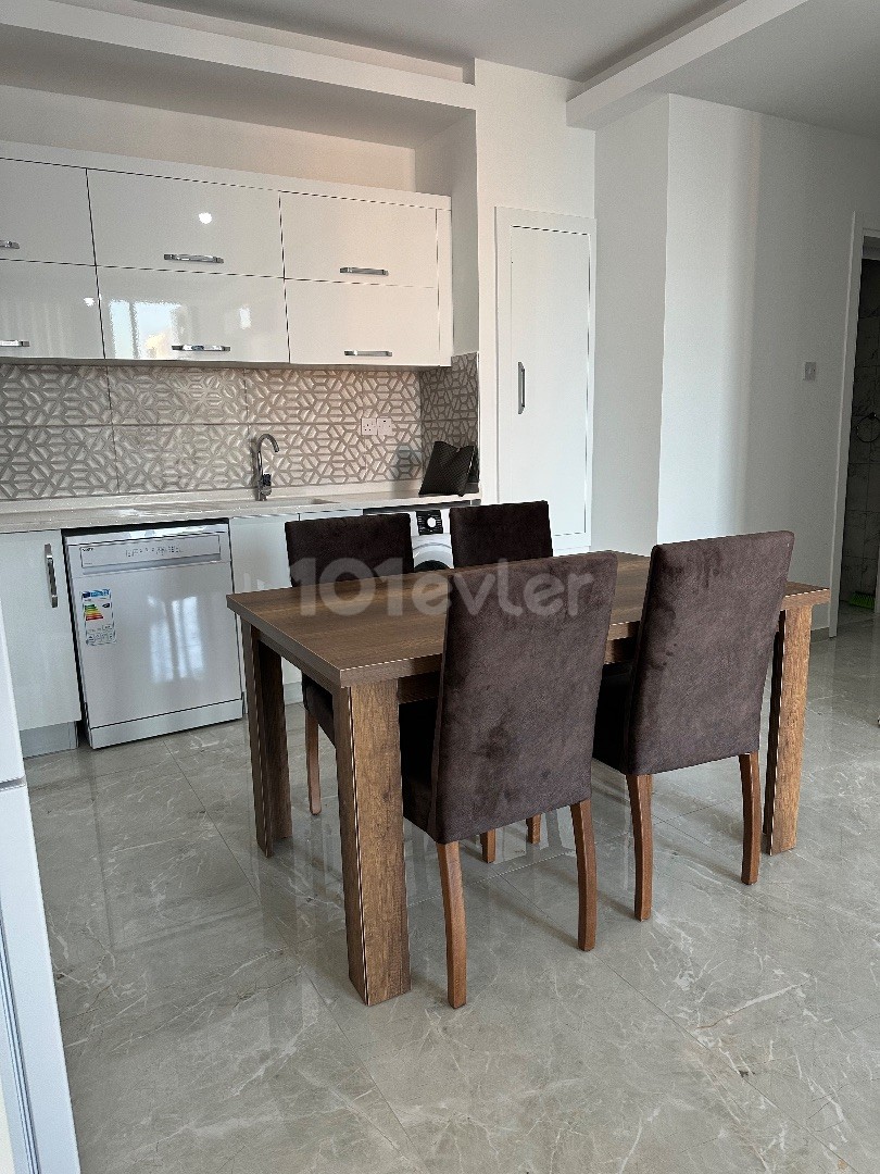 Fully luxury furnished 2+1 brand new flats for rent in Iskele Long beach