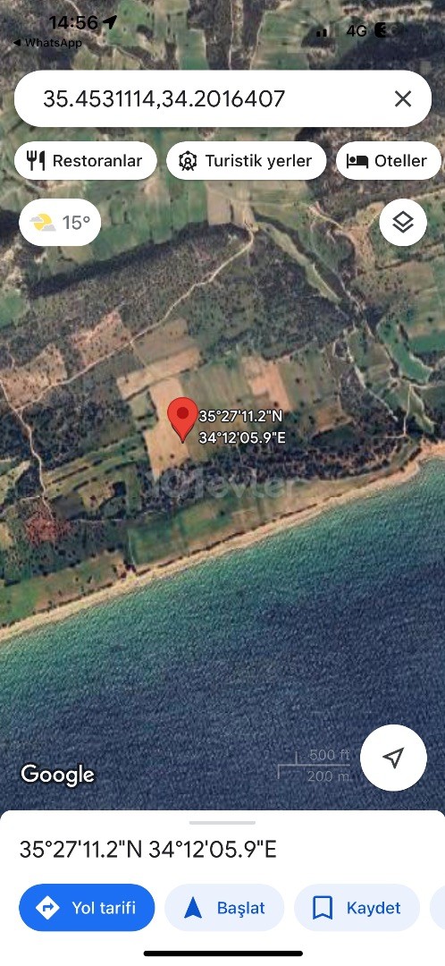 Land in Iskele Derince, 200 m away from the sea at an affordable price