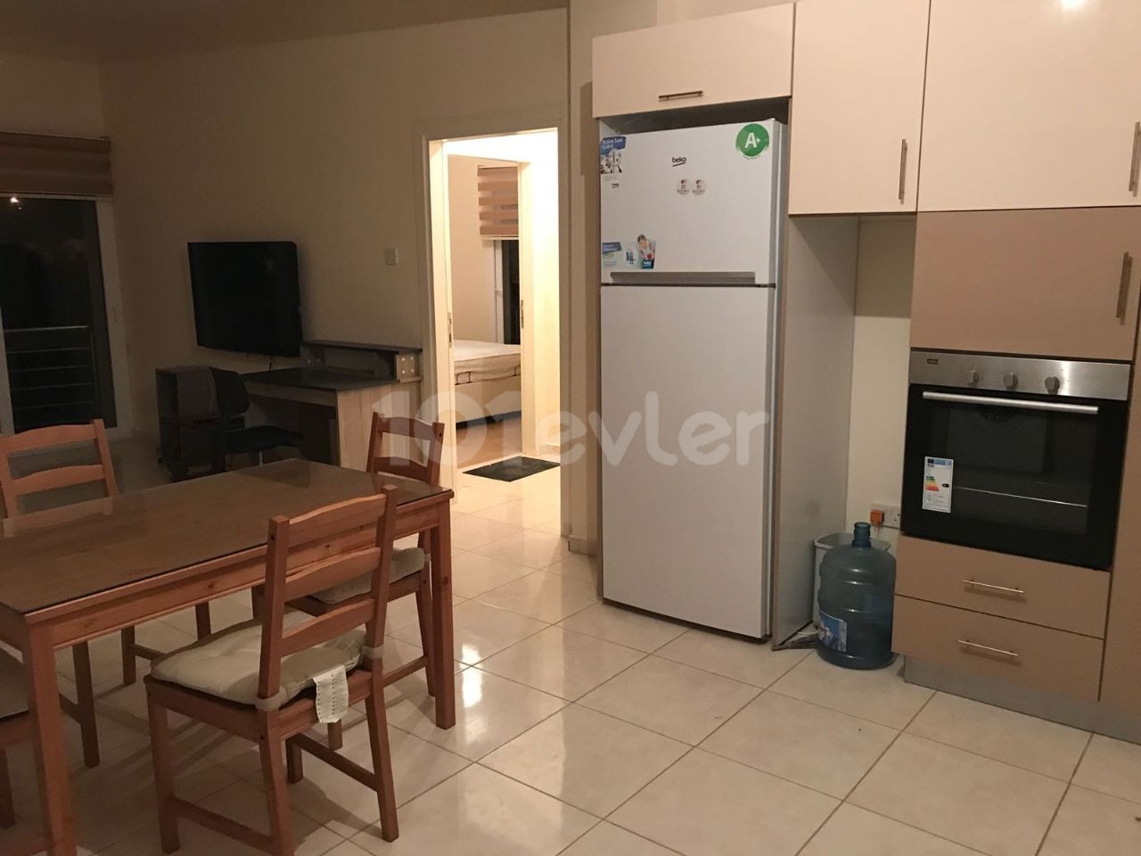 2+1 fully furnished ground floor for rent in Famagusta center