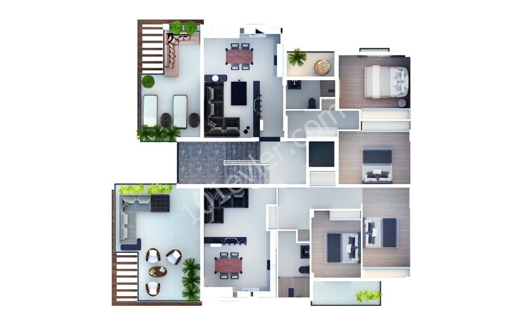 Flat For Sale in Kızılbaş, Nicosia