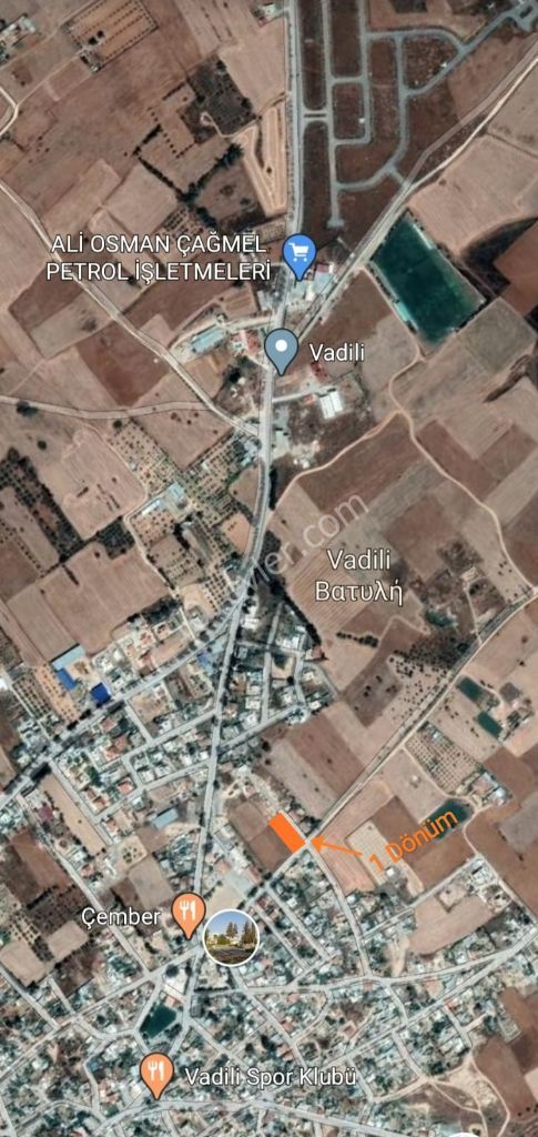 Satılık Konut İmarlı Arsa-Vadili, Gazimağusa