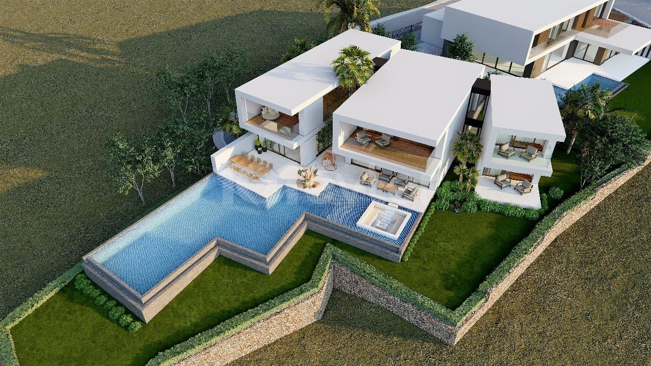 4+1 and 5+1 luxury villas for sale in Çatalköy