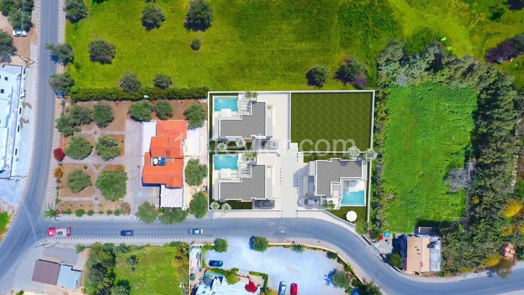 3+1 VILLA MIT POOL IN KYRENIA CHATALKÖY ZU VERKAUFEN ** 