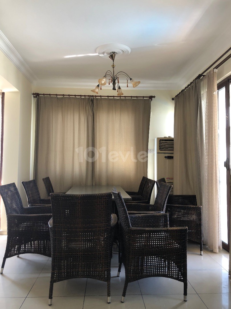 FULLY FURNISHED 3+1 FLAT FOR RENT IN A COMPLETE WITH POOL IN GIRNE ALSANCAK..90533 859 21 66 ** 