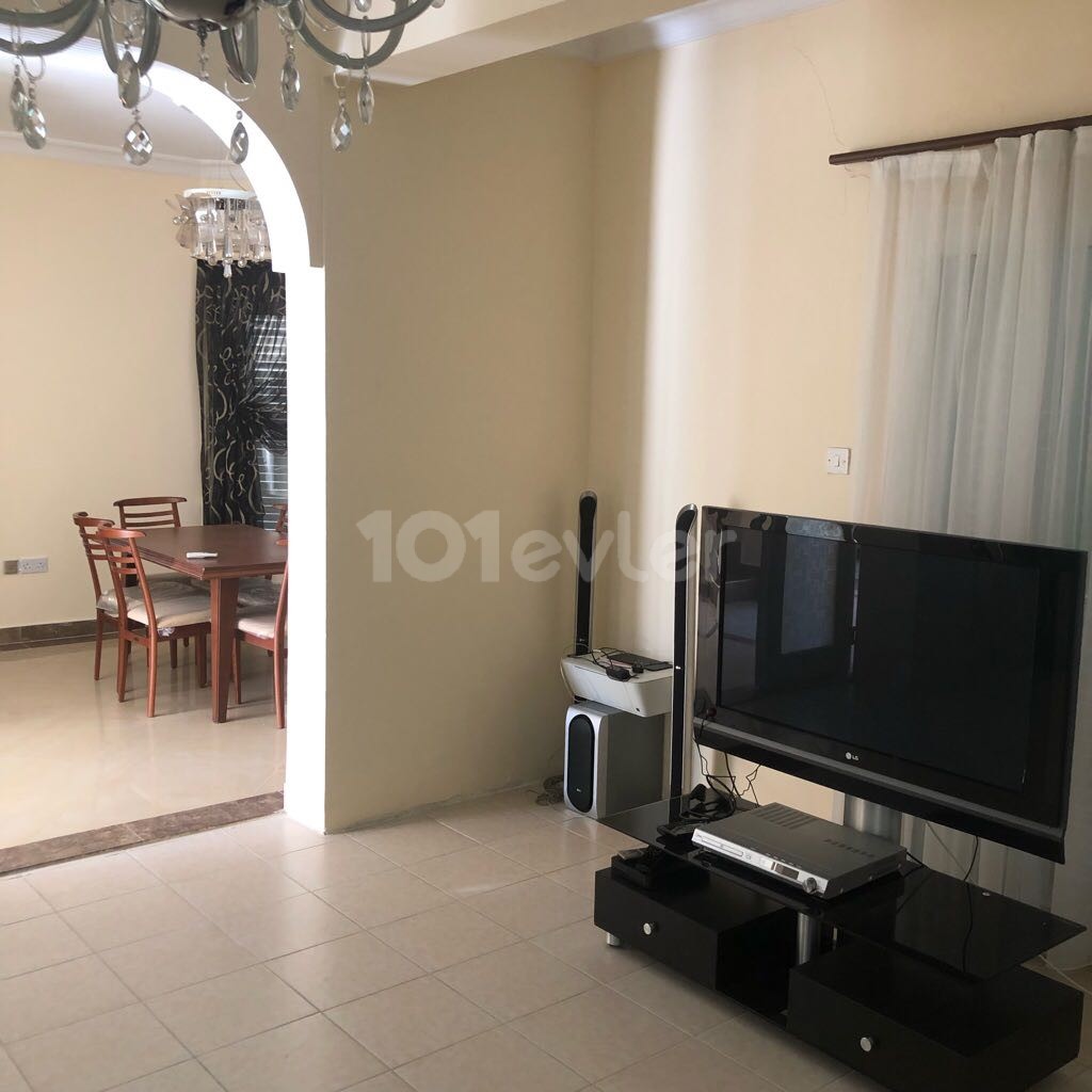 3 + 1 DETACHED VILLA FOR RENT WITH FULL FURNITURE WITH DETACHED POOL IN THE CENTER OF KYRENIA.. ** 