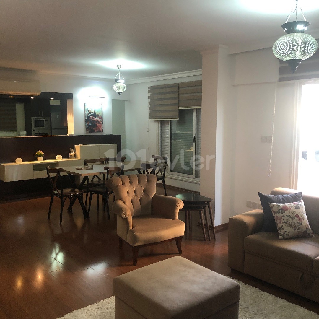 A LUXURIOUS FULLY FURNISHED DUPLEX 3+1 APARTMENT FOR RENT IN THE BACK OF NICOSIA/MERIT HOTEL.. ** 