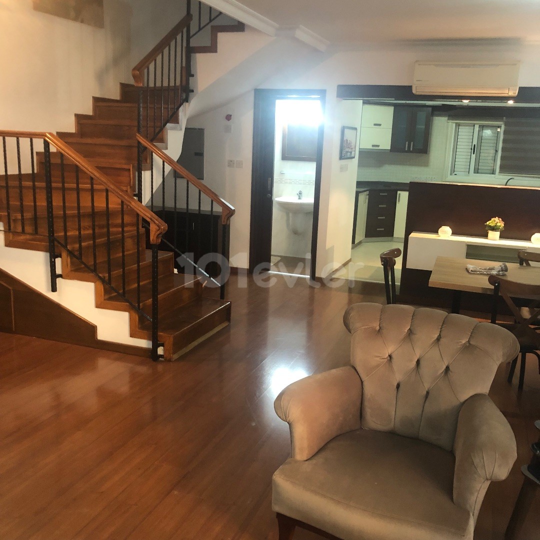 A LUXURIOUS FULLY FURNISHED DUPLEX 3+1 APARTMENT FOR RENT IN THE BACK OF NICOSIA/MERIT HOTEL.. ** 