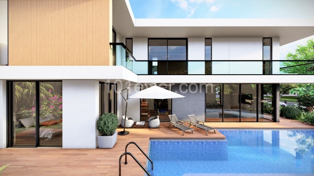 North Cyprus,Famagusta,Yenibogazıchı area 4+1 new villa(under construction)