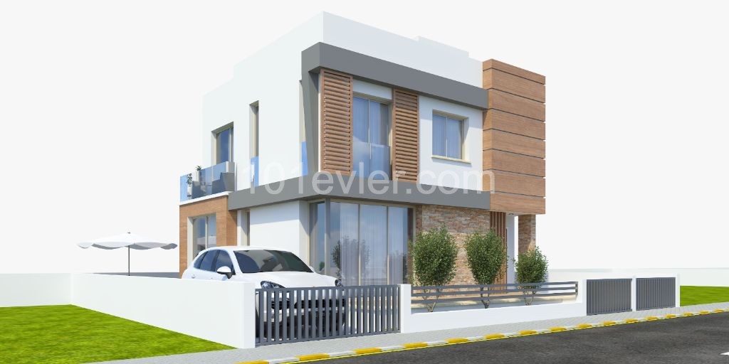 3 + 1 Maisonette-villa zum Verkauf in Nordzypern, Famagusta, Yenibogazici ** 