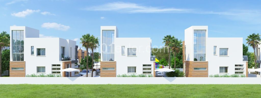 North Cyprus,Famagusta,Yenibogazichi area,three bedrooms dyplex villa for sale