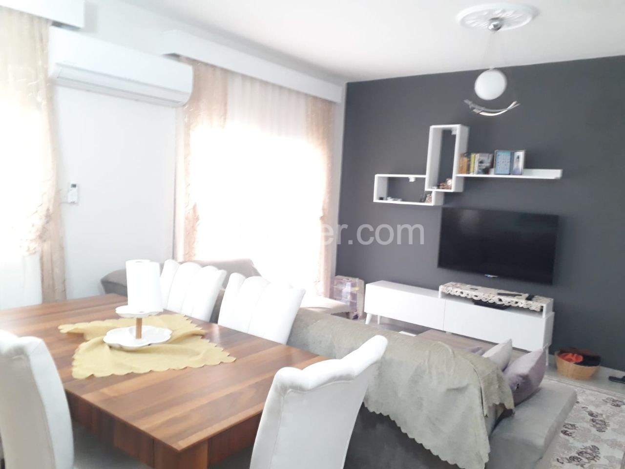 North Cyprus,Karakol area,3+1 furnished flat available  for sale