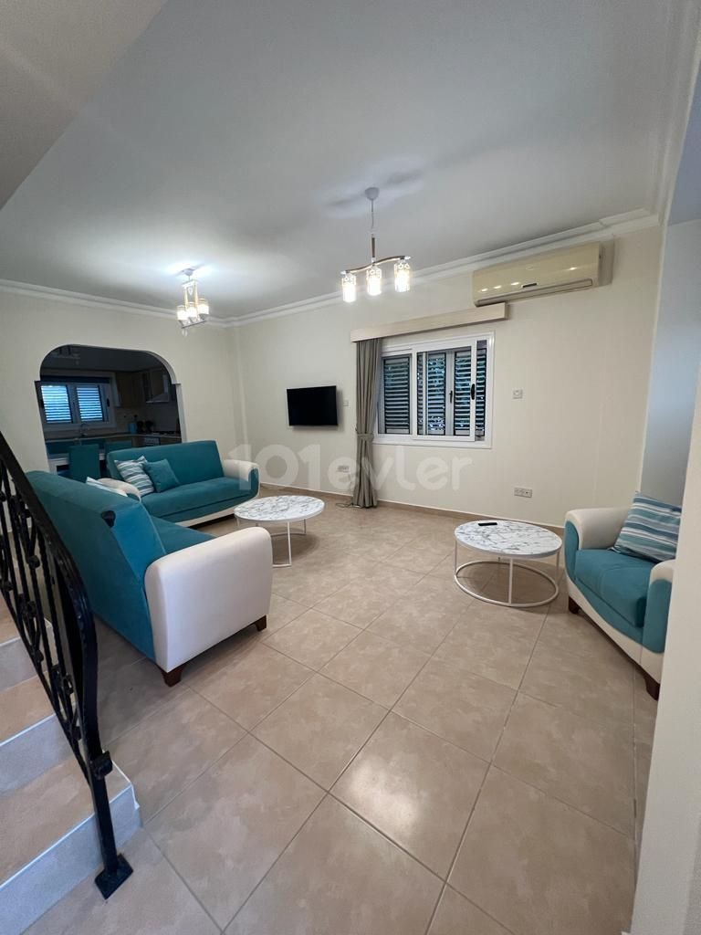 2+1 furnished twin villas for sale in Iskele Bogaz region, North Cyprus