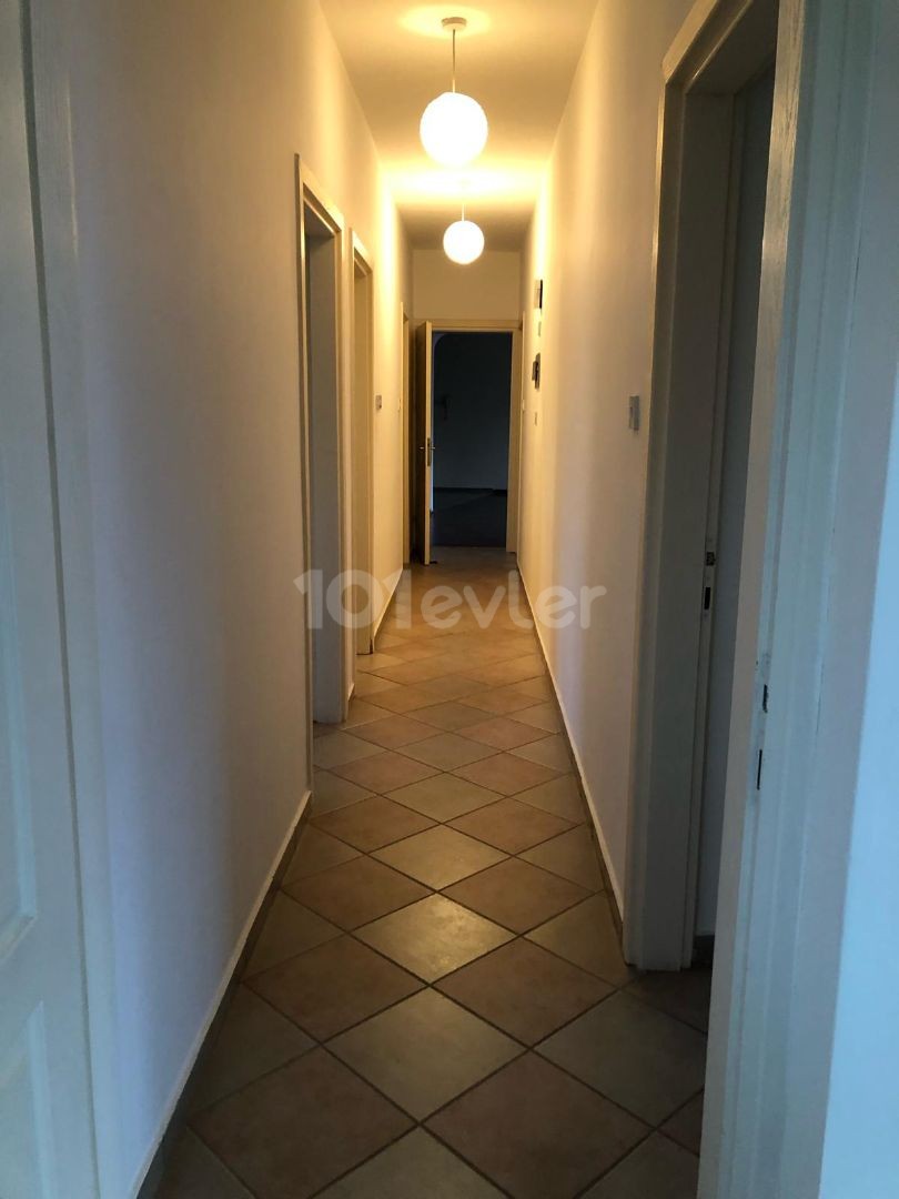 FAMAGUSTA (Very close to the Salamis road monument circle) VERY SPACIOUS AND CLEAN 3+1 FLAT FOR RENT