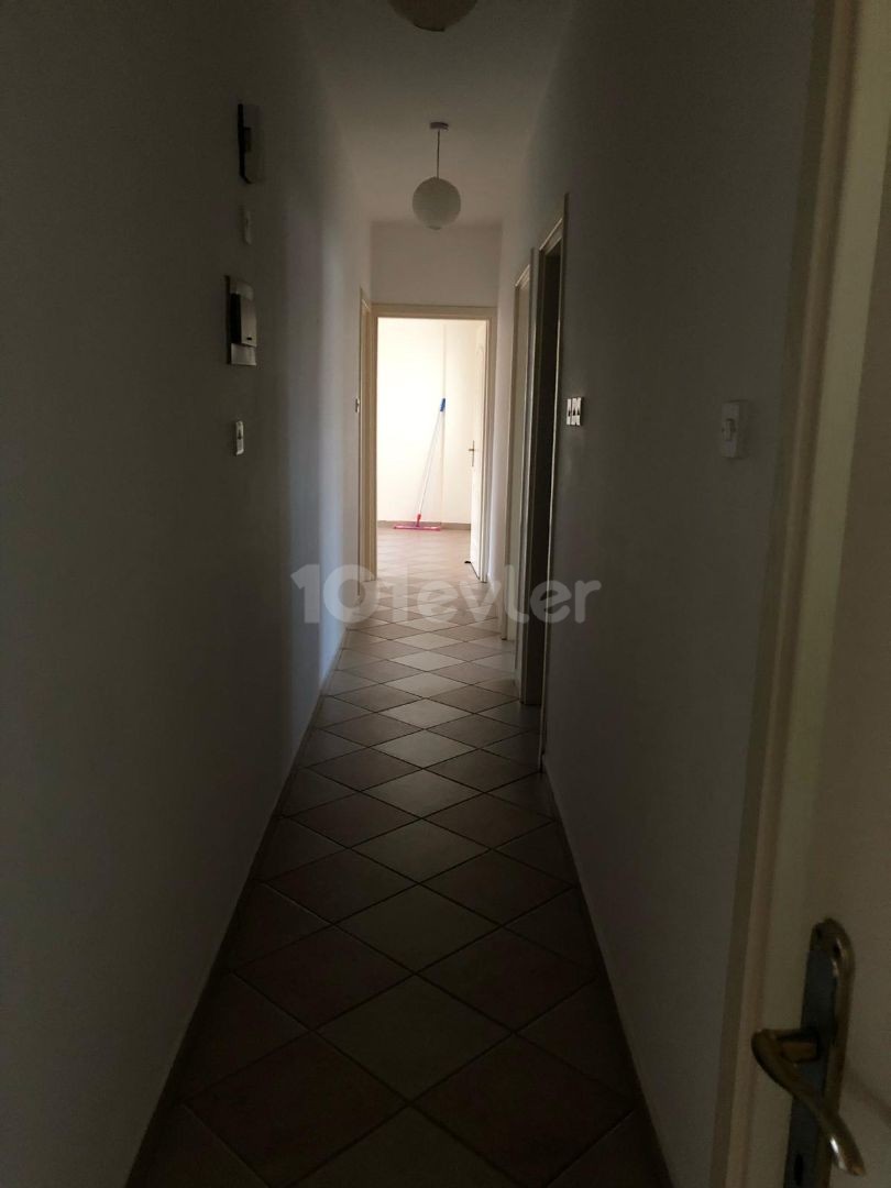 FAMAGUSTA (Very close to the Salamis road monument circle) VERY SPACIOUS AND CLEAN 3+1 FLAT FOR RENT