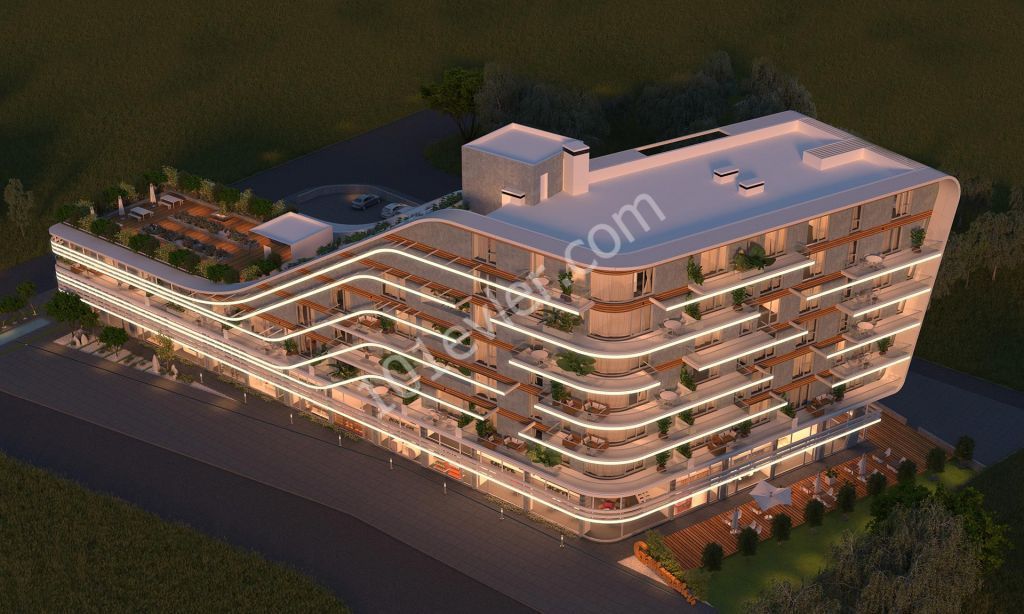  LEFKOŞA/MİNARELİKÖY GARDENPARK34 NİSAN'DA TESLİM SIFIR 2+1 LÜKS DAİRE