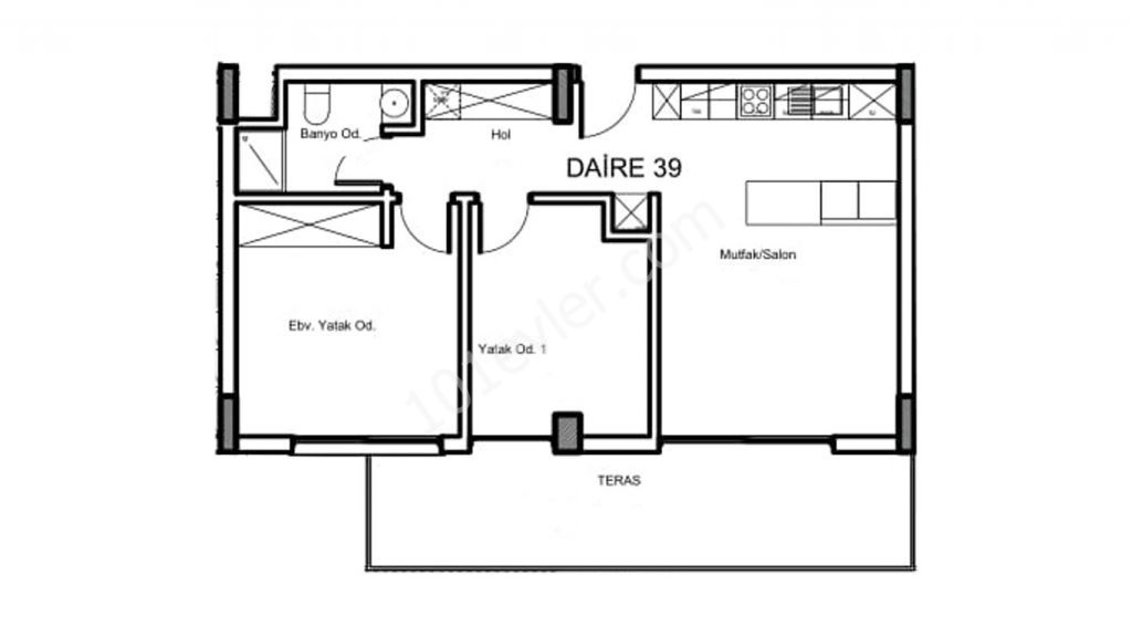 LEFKOŞA/MİNARELİKÖY GARDENPARK34 NİSAN'DA TESLİM SIFIR 2+1 LÜKS DAİRELER