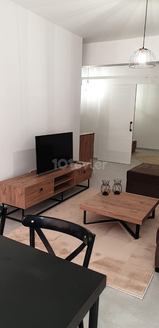 LEFKOŞA MİNARELİKÖY GARDENPARK34 PROJECT 1+1 LUXURY FURNISHED APARTMENT FOR RENT ON APRIL 10 THE TENANT WILL LEAVE