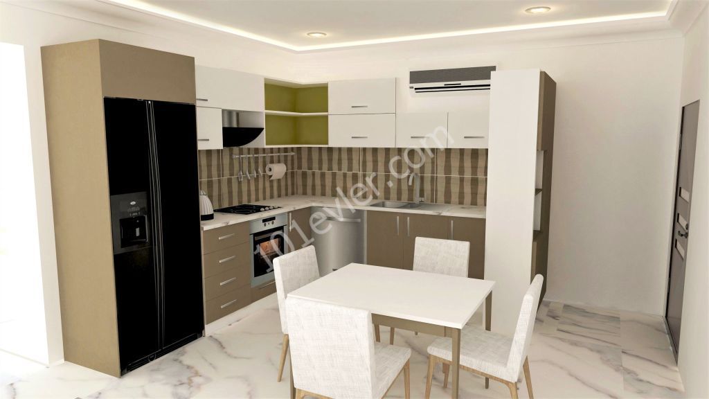 90 M2 2 YATAK ODALI  HAZIR BİTMİŞ  SATILIK DAİRELER 