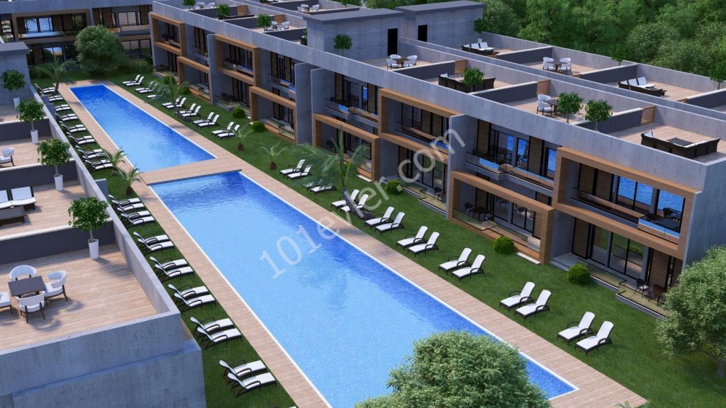 GİRNE MERKEZ DOĞANKÖY'DE SATILIK  SON 8 DAİRE 