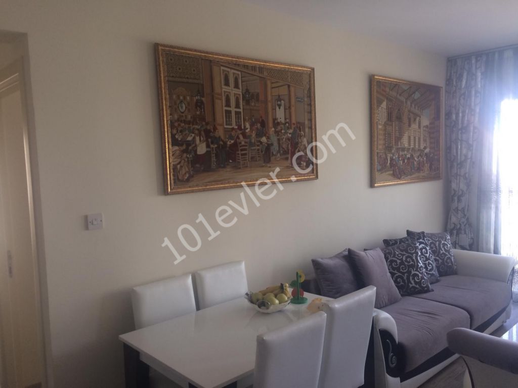 GİRNE MERKEZDE 2+1 YENİ EŞYALI SATILIK DAİRE