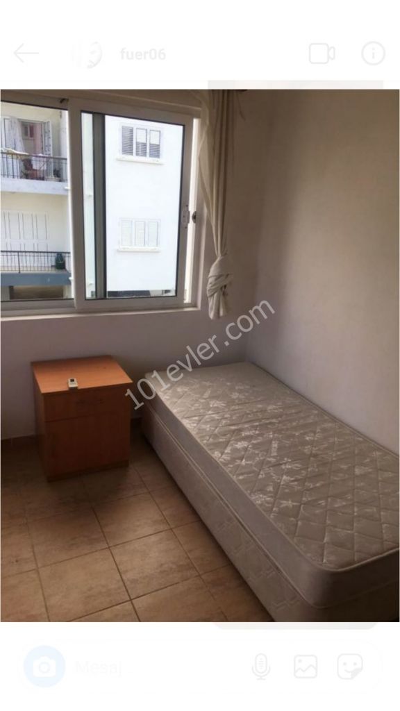 GİRNE MERKEZ'DE KİRALIK  EŞYALI 2+1 DAİRE