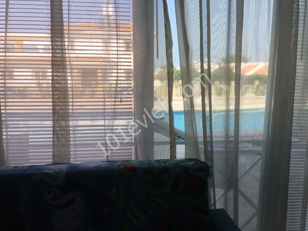  1 + 1 FLAT FOR SALE IN ALSANCAK WITH MOUNTAIN VIEW, COMMON POOL