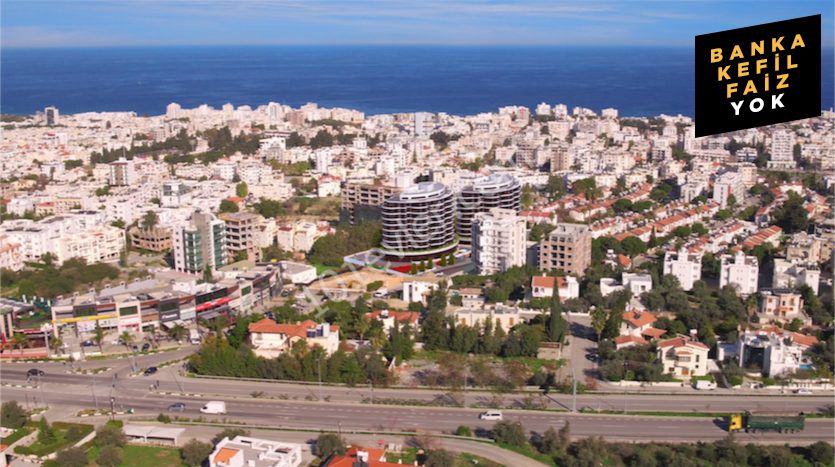 1 +1 RESIDENCE APARTMENTS FOR SALE IN KYRENIA !! "NO BANK, NO GUARANTOR, NO INTEREST" ** 