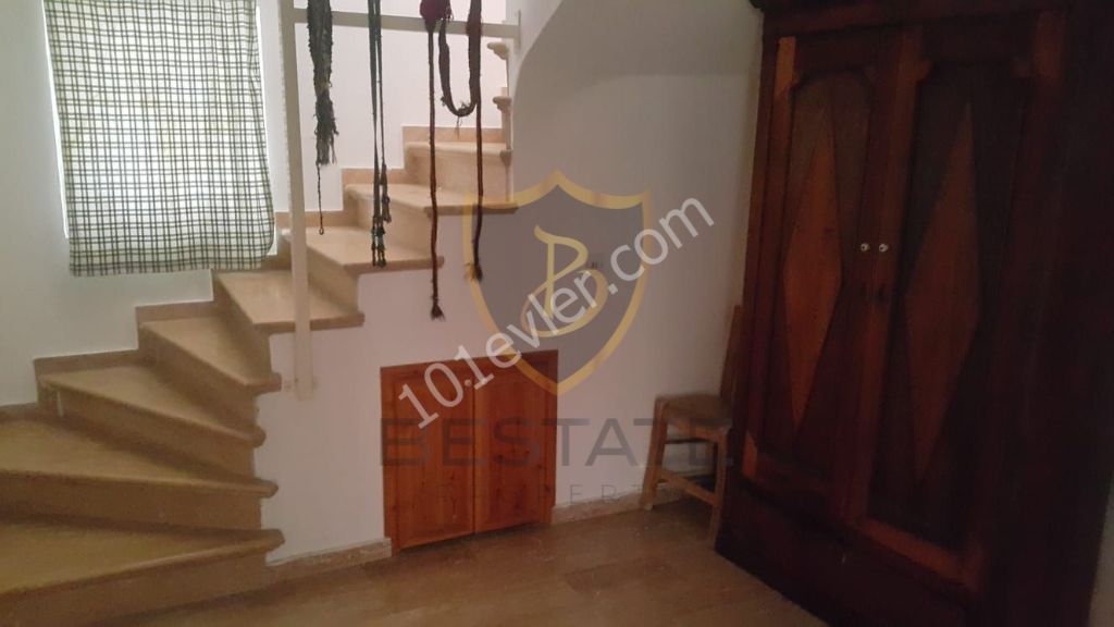 GIRNE ZEYTINLIK FOR SALE 4+1 STONE VILLA NOSTALGIA (GERMAN ENGINEERING) !