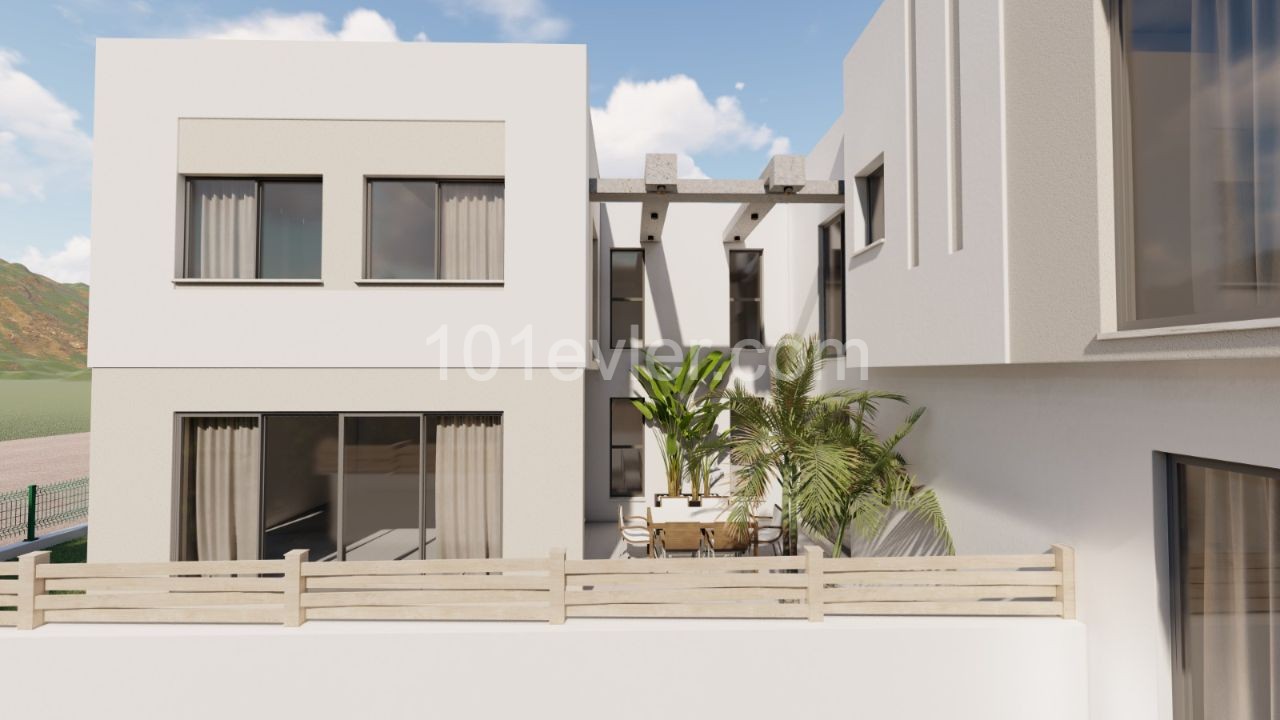 3+1 VILLAS FOR SALE ON THE KYRENIA BOSPHORUS AT AN AFFORDABLE PRICE !! ** 