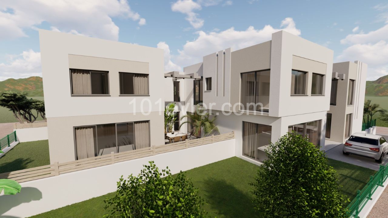 3+1 VILLAS FOR SALE ON THE KYRENIA BOSPHORUS AT AN AFFORDABLE PRICE !! ** 