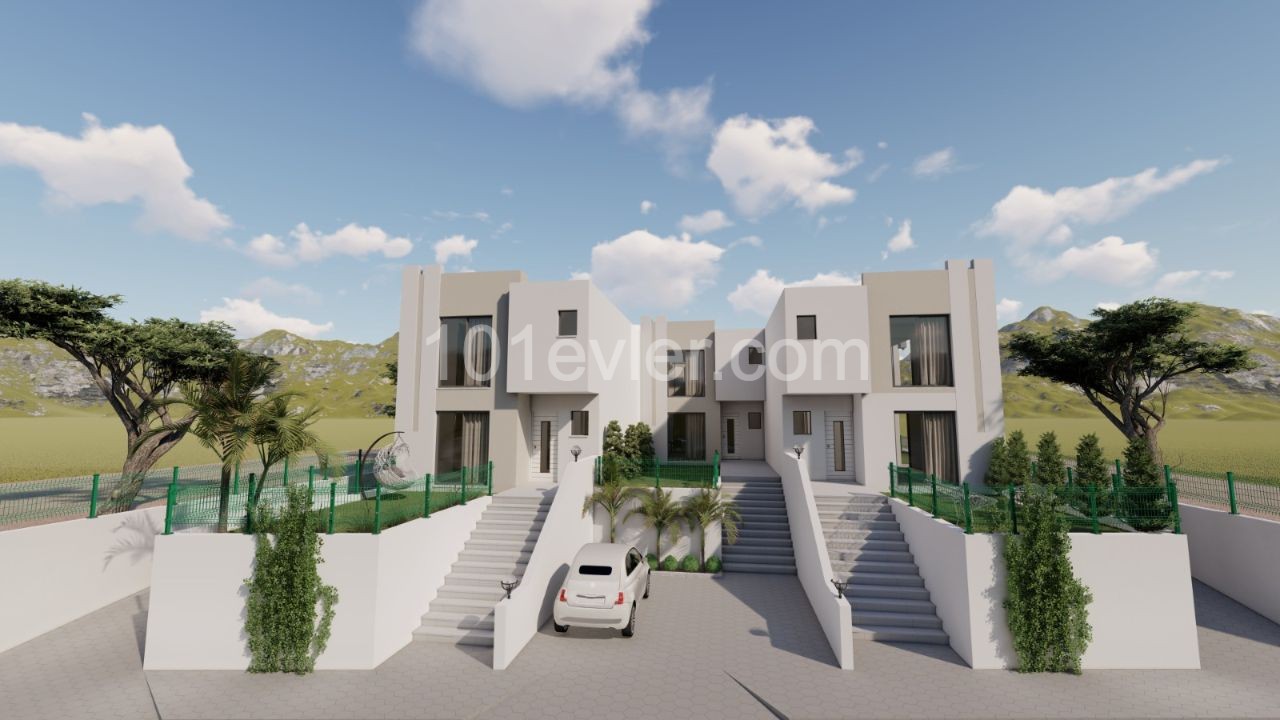 3+1 VILLAS FOR SALE ON THE KYRENIA BOSPHORUS AT AN AFFORDABLE PRICE !! ** 