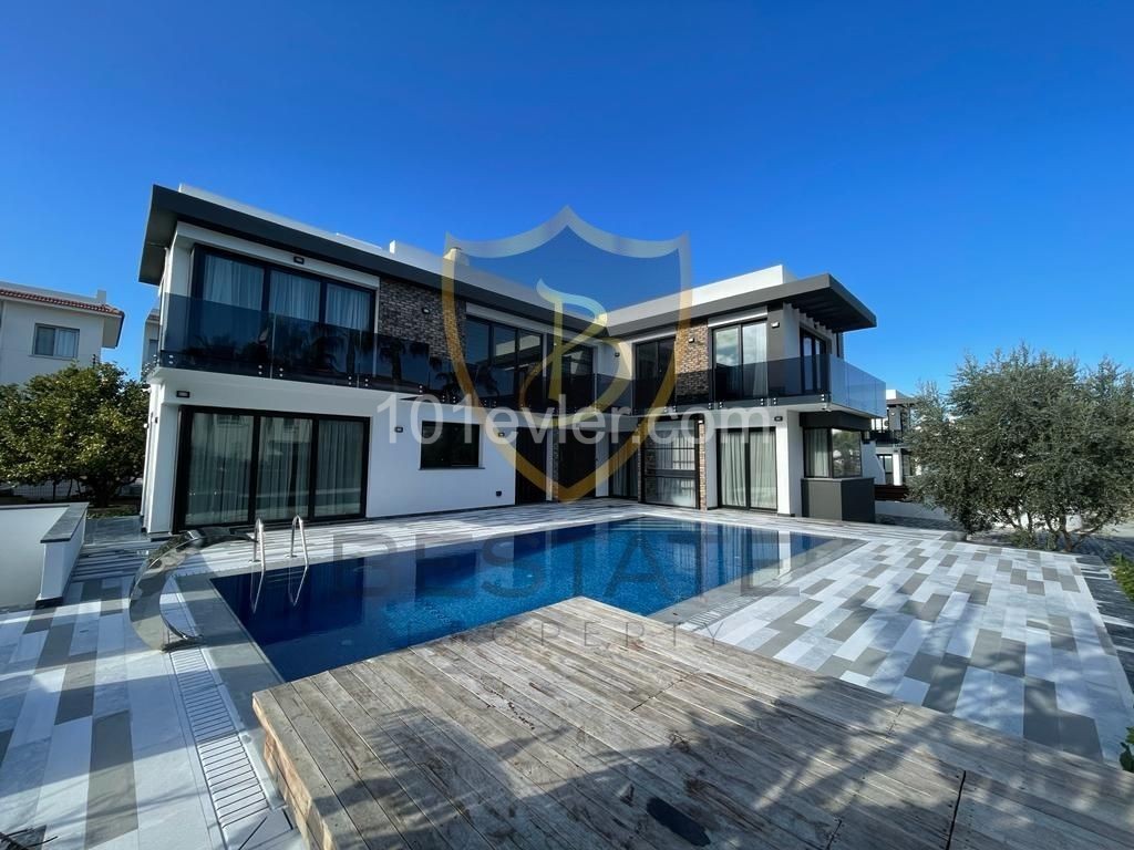 UNIQUE INTERIOR DESIGN WITH PRIVATE POOL 4+1 VILLA FOR SALE IN KYRENIA!!