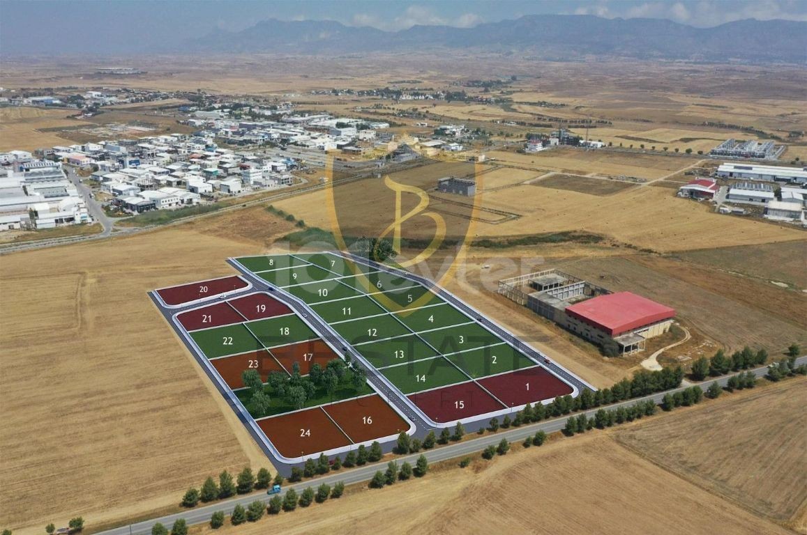 ACREAGE PLOTS FOR INVESTMENT IN ALAYKOY INDUSTRIAL ZONE AT PRICES STARTING FROM STG 75,000! Decare LAND PLOTS FOR INVESTMENT IN ALAYKOY INDUSTRIAL ZONE STARTING FROM STG 75,000!! ** 