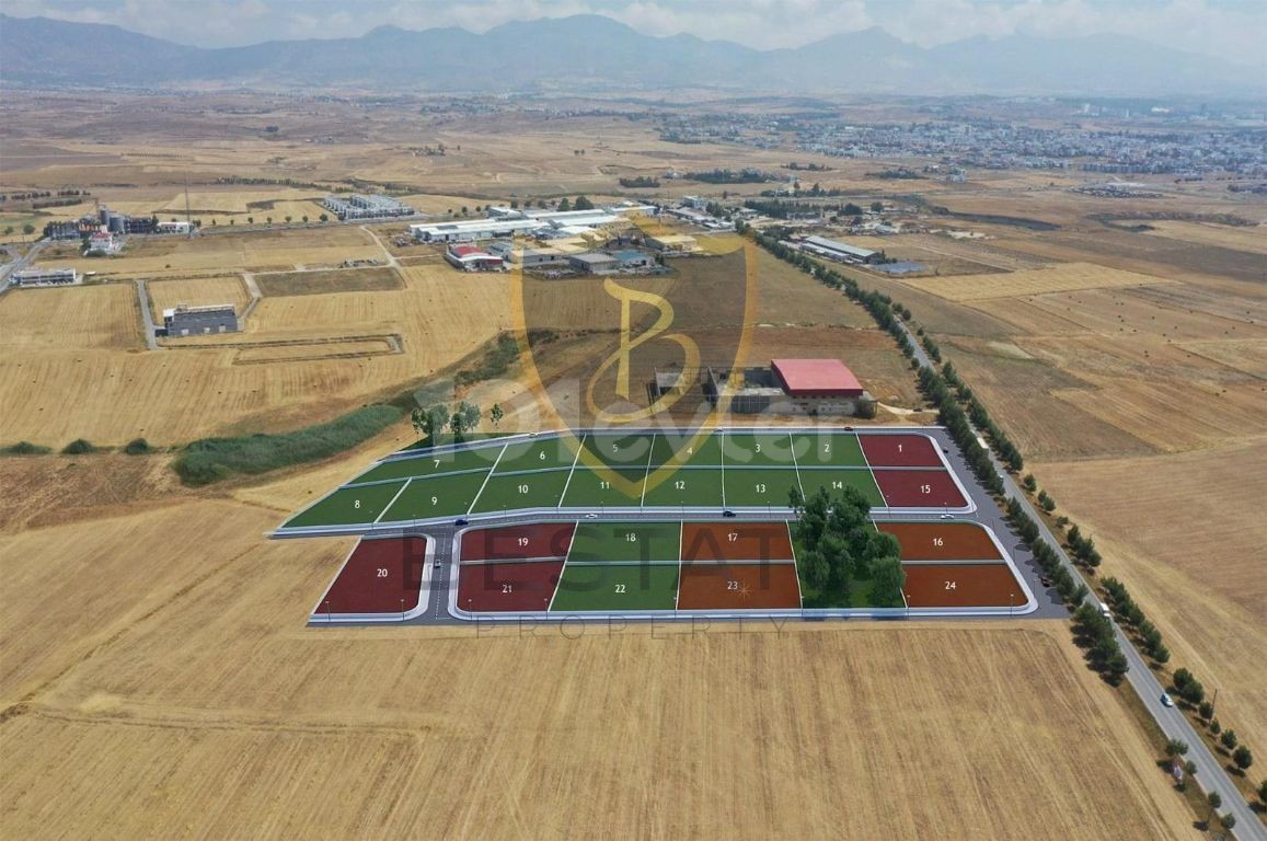 ACREAGE PLOTS FOR INVESTMENT IN ALAYKOY INDUSTRIAL ZONE AT PRICES STARTING FROM STG 75,000! Decare LAND PLOTS FOR INVESTMENT IN ALAYKOY INDUSTRIAL ZONE STARTING FROM STG 75,000!! ** 