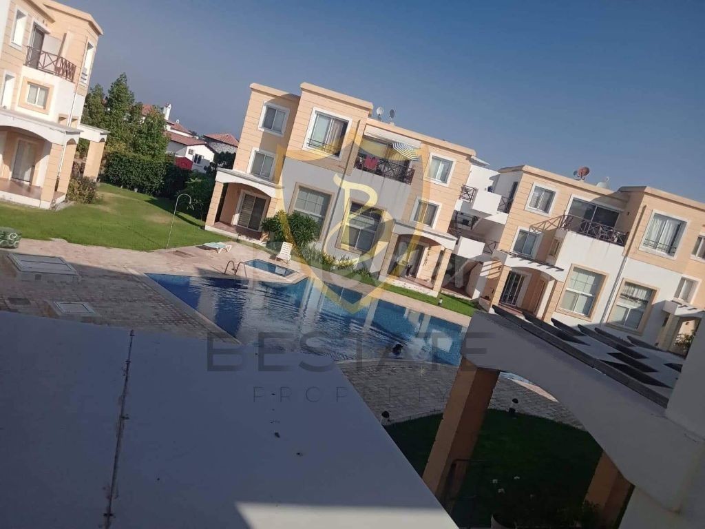 2+1 DOPPEL LLOSA WOHNUNG ZUR MIETE AUF DEM GELÄNDE MIT POOL IN KYRENIA CHATALKÖY !! ** 