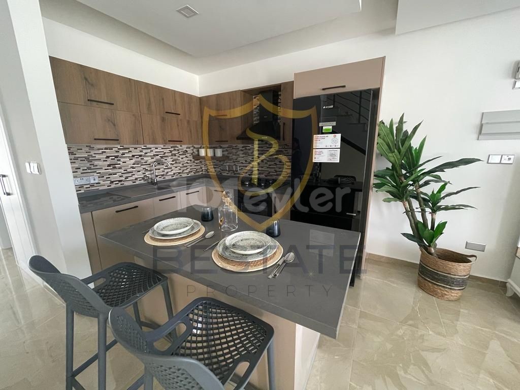 FULLY FURNISHED MODERN 3 + 1 VILLA FOR RENT IN KYRENIA ZEYTINLIK WITH POOL!! ** 