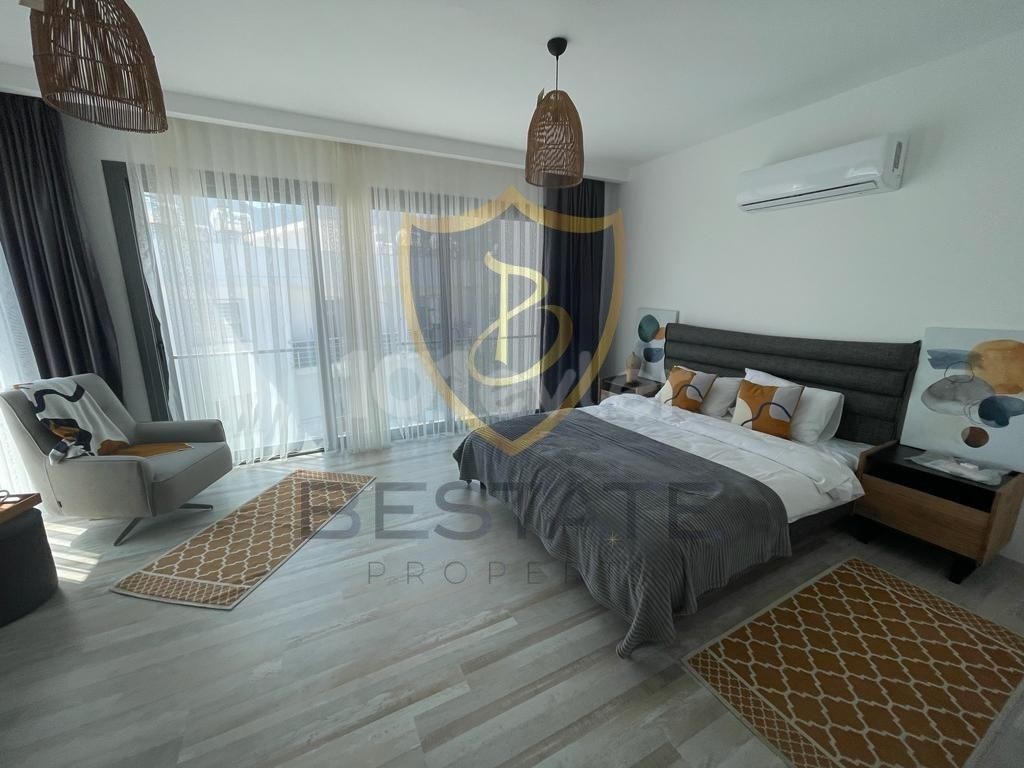 FULLY FURNISHED MODERN 3 + 1 VILLA FOR RENT IN KYRENIA ZEYTINLIK WITH POOL!! ** 